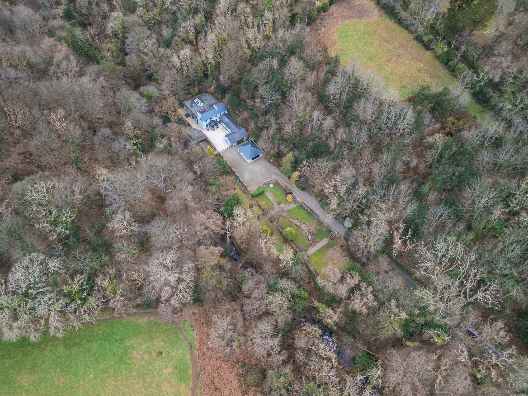 Onchan "exquisite" 1800s home for sale sits in "serene" woodland